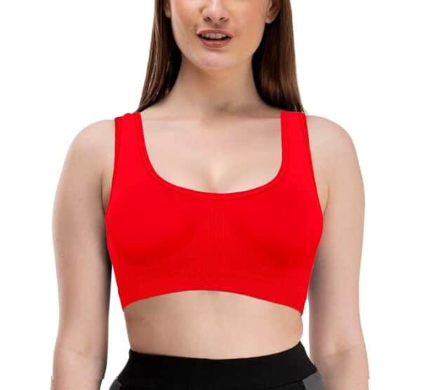 Women's Cotton Non-Padded Wire Free Sports Bra